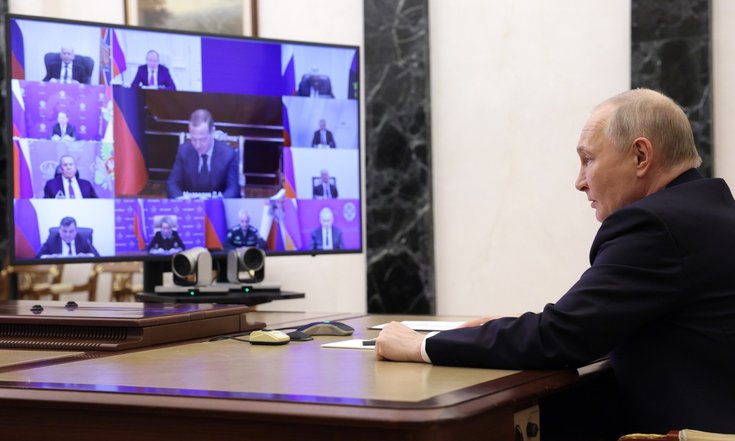 Совещание с постоянными членами Совета Безопасности