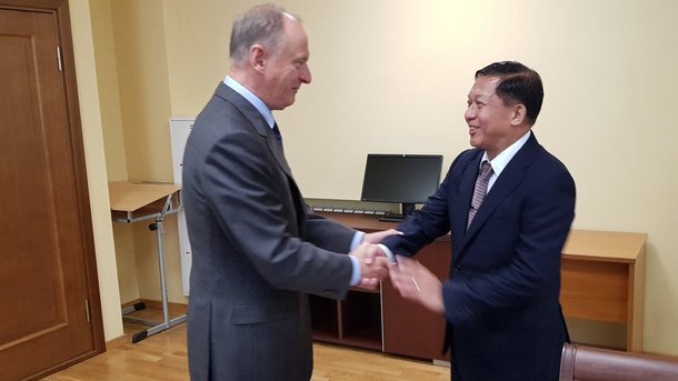 Секретарь Совета Безопасности России встретился в Москве с Верховным главнокомандующим Вооруженными силами Республики Союз Мьянма