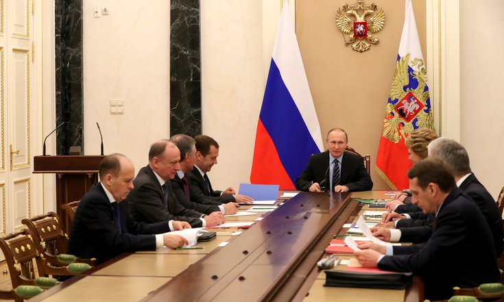 Совещание с постоянными членами Совета Безопасности