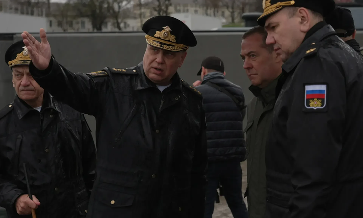 Заместитель Председателя Совета Безопасности Российской Федерации Дмитрий Медведев посетил Новороссийск