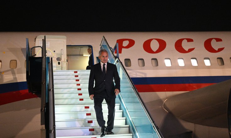 Секретарь Совета Безопасности России Сергей Шойгу прибыл во Вьетнам для проведения переговоров с высшим руководством страны и главами силовых ведомств