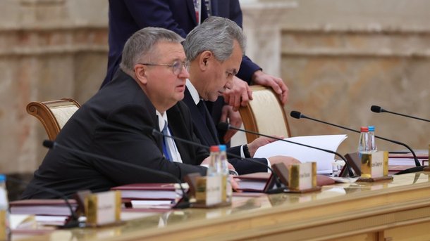 Сергей Шойгу принял участие в заседании Высшего Госсовета Союзного государства в Белорусии