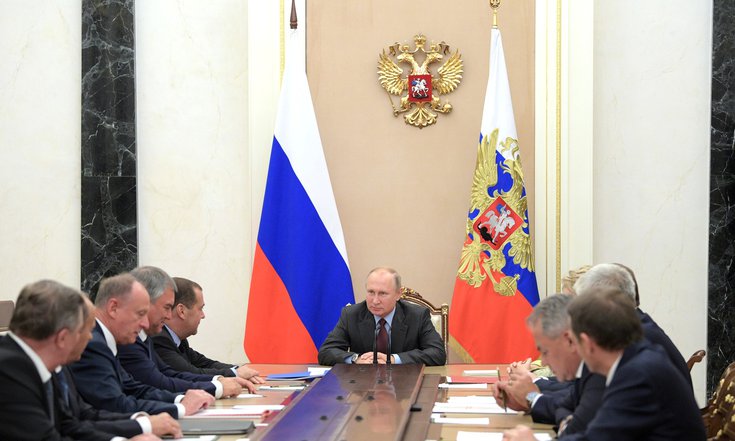 оперативное совещание с постоянными членами Совета Безопасности