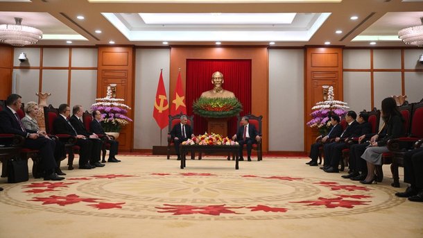 Генеральный секретарь ЦК Компартии Вьетнама То Лам в Ханое принял Секретаря Совета Безопасности Российской Федерации Сергея Шойгу