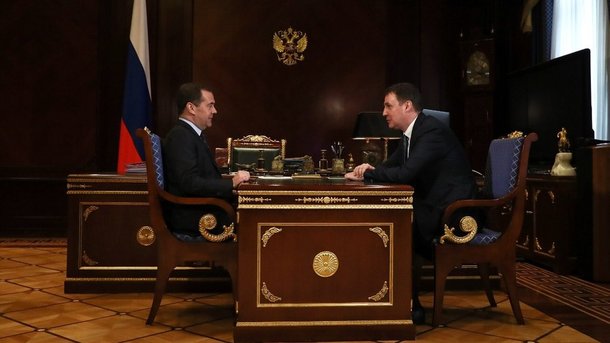 Дмитрий Медведев встретился с министром сельского хозяйства РФ