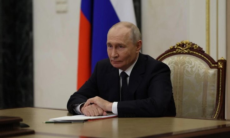Совещание с членами Совета Безопасности по вопросам внутренней и внешней политики России
