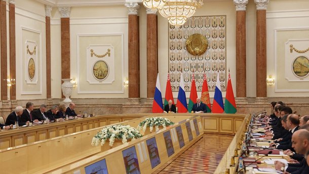 Сергей Шойгу принял участие в заседании Высшего Госсовета Союзного государства в Белорусии