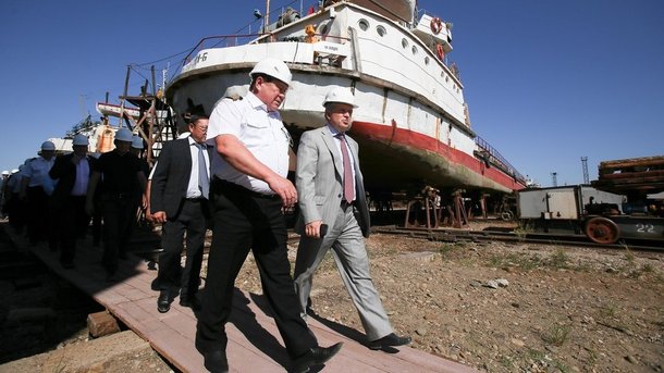 С. Вахруков посетил площадку Якутской ГРЭС-2