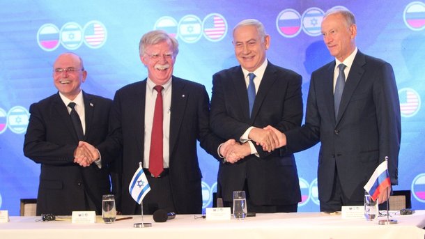 Итоги встречи секретарей советов безопасности России, Израиля и США
