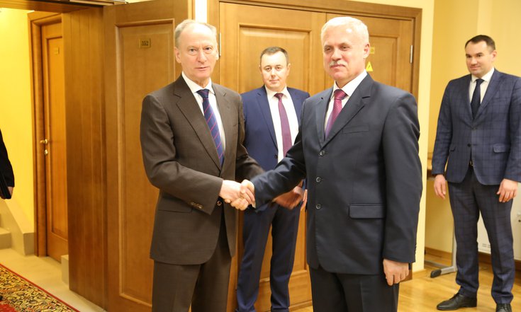 с Генеральным секретарем ОДКБ Станиславом Засем