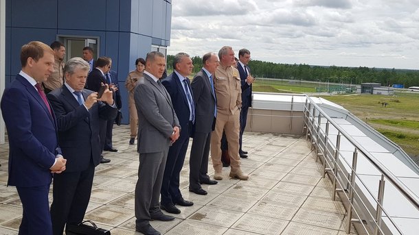 Секретарь Совета Безопасности России Николай Патрушев посетил космодром «Восточный»
