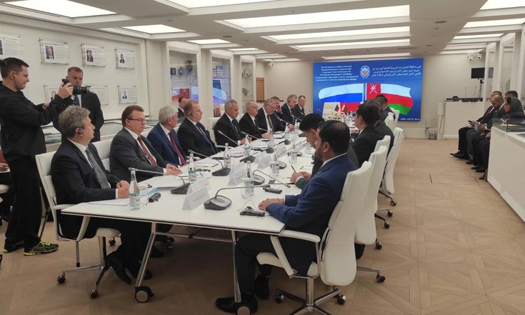 Секретарь Совета Безопасности Российской Федерации Сергей Шойгу встретился с Генеральным секретарем Совета национальной безопасности Султаната Оман Идрисом Аль-Кинди
