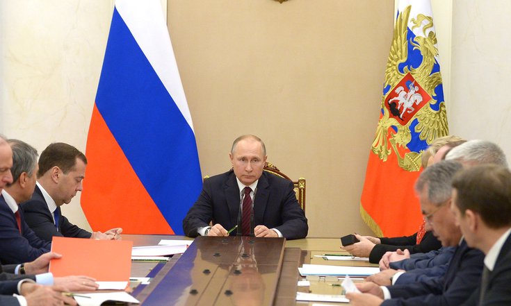 совещание с постоянными членами Совета Безопасности