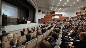 Заместитель Председателя Совета Безопасности Российской Федерации Д.А.Медведев посетил Российский федеральный центр судебной экспертизы и выступил на заседании расширенной коллегии Министерства юстиции Российской Федерации