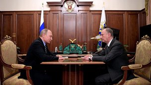 Владимир Путин встретился с Секретарём Совета Безопасности России Николаем Патрушевым
