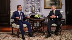 Дмитрий Медведев и Сергей Румас обсудили вопросы в сфере безопасности