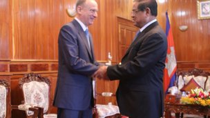 Николай Патрушев встретился с Вице-премьером, Министром внутренних дел Камбоджи Со Кхенгом