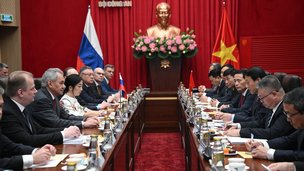 Состоялись консультации Секретаря Совета Безопасности Российской Федерации Сергея Шойгу с Министром общественной безопасности Вьетнама Лыонг Там Куангом