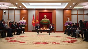 Генеральный секретарь ЦК Компартии Вьетнама То Лам в Ханое принял Секретаря Совета Безопасности Российской Федерации Сергея Шойгу