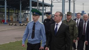 Заместитель Председателя Совета Безопасности Российской Федерации Д.А.Медведев совершил рабочую поездку в Северо-Западный федеральный округ