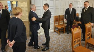 Секретарь Совета Безопасности  России  Сергей Шойгу провел рабочую встречу с Заместителем Председателя Правительства Республики Сербии Александром Вулиным