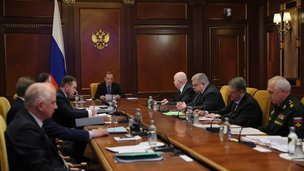 Заместитель Председателя Совета Безопасности Российской Федерации Д.А.Медведев провел совещание по вопросам комплектования войск беспилотных систем