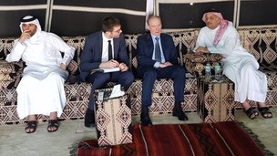 Н.Патрушев провел рабочие встречи во второй день российско-катарских консультаций