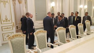 Секретарь Совета Безопасности Российской Федерации  провел в г.Душанбе переговоры с советником Премьер-министра Индии по национальной безопасности