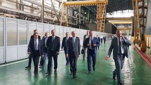 Секретарь Совета Безопасности России Николай Патрушев посетил ряд предприятий в Самаре