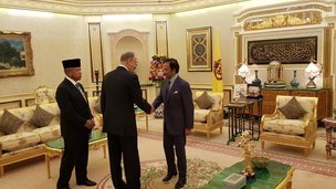 В г.Бандар-Сери-Бегаване Секретаря Совета Безопасности России принял Султан и Глава Государства Бруней-Даруссалам