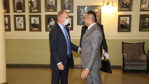 Секретарь Совета Безопасности Российской Федерации Николай Патрушев встретился в Москве с Министром внутренних дел Республики Сербия  Александром Вулином