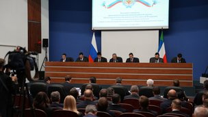 Сергей Шойгу в Хакасии провел выездное совещание 
временной межведомственной рабочей группы 
при аппарате Совета Безопасности Российской Федерации по сопровождению реализации проектов в сфере глубокой переработки сырья в Сибирском федеральном округе