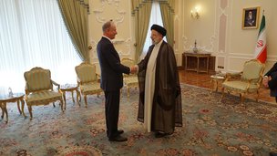 В Тегеране Президент Ирана Эбрахим Раиси принял  Секретаря Совета Безопасности России Николая Патрушева