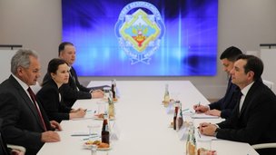 Секретарь Совета Безопасности России С.Шойгу встретился с заместителем Председателя Правительства Сербии А.Вулиным